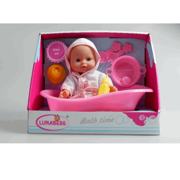 BestToys Doll Doll with bathtub | Lunabebe